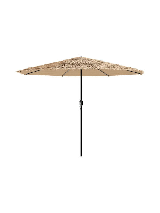 Garten- und Terrassen-Sonnenschirm Rundschreiben Metall Braune F2.48xY2.48m