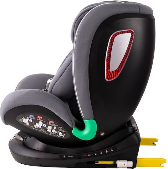Buf Boof Platinum Deluxe Autositz i-Size mit Isofix Grey 0-36 kg