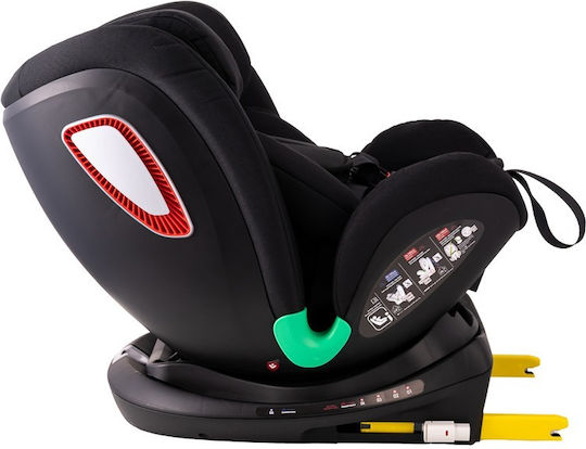 Buf Boof Platinum Deluxe Autositz i-Size mit Isofix Black Jeans 0-36 kg