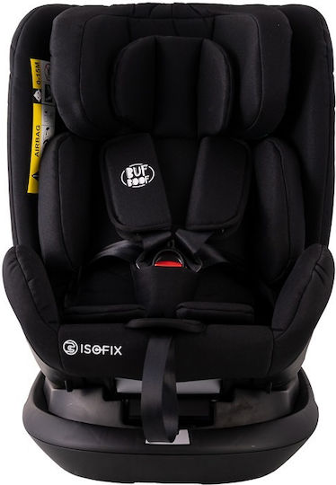 Buf Boof Platinum Deluxe Autositz i-Size mit Isofix Black Jeans 0-36 kg