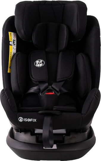 Buf Boof Platinum Deluxe Autositz i-Size mit Isofix Black Jeans 0-36 kg