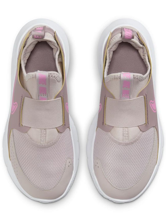 Flex Runner 3 GS Αθλητικά Παιδικά Παπούτσια Running Slip-On Μπεζ
