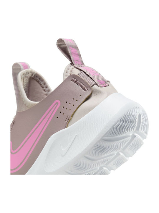 Flex Runner 3 GS Αθλητικά Παιδικά Παπούτσια Running Slip-On Μπεζ