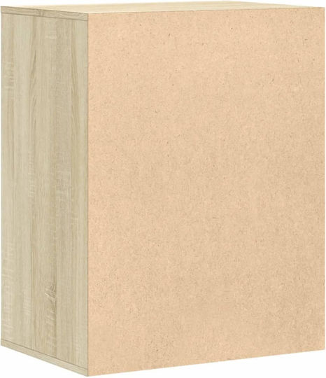 Wooden Chest of Drawers with 4 Drawers Sonoma 60x41x76cm