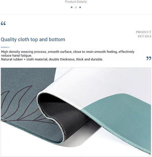 Ebest 900*400*4mm Non-Slip Mouse Pad Eb-00019 Orange Blue