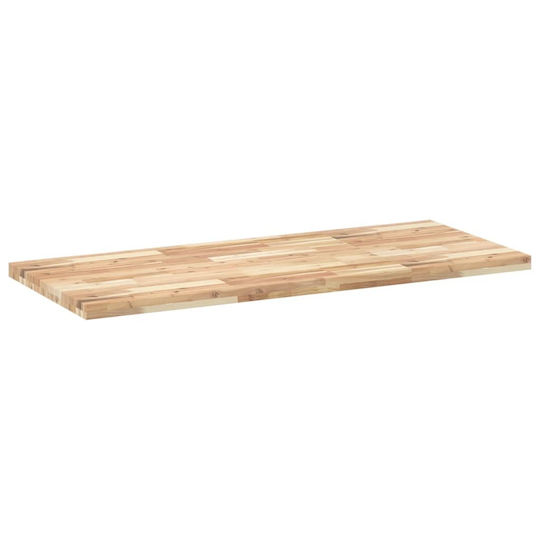 vidaXL Waschtisch ohne Waschbecken L120xB60xH4cm Coffee