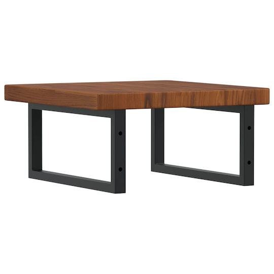 vidaXL Blat fără Lavoar L50xW50xH4cm Maro