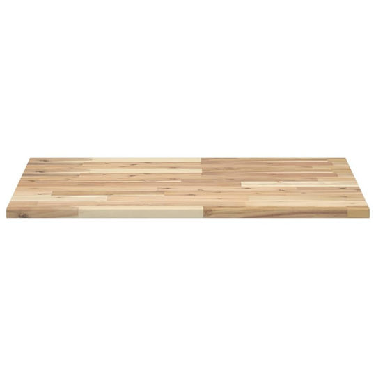 vidaXL Countertop without Sink L80xW60xH2cm Solid Acacia