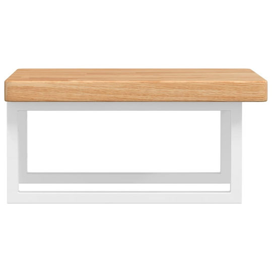 vidaXL Bank ohne Waschbecken L50xB50xH4cm Coffee