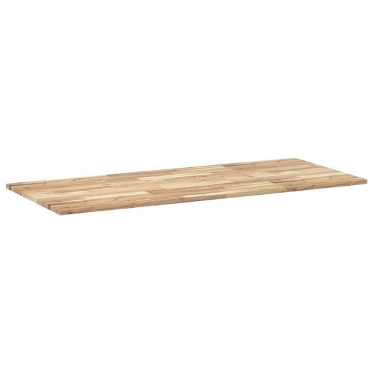 vidaXL Waschtisch ohne Waschbecken L120xB60xH2cm Coffee