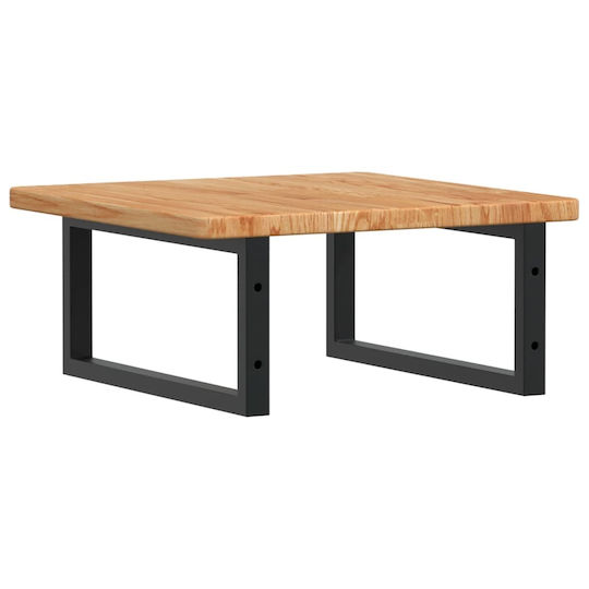 vidaXL Waschtisch ohne Waschbecken L50xB50xH2.5cm Coffee