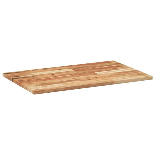 vidaXL Шкаф без Мивка Д100xШ50xВ2см Solid Acacia
