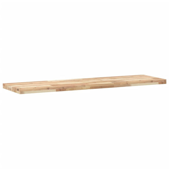 vidaXL Waschtisch ohne Waschbecken L140xB40xH4cm Solid Acacia