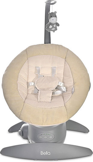 Lorelli Cradle Bella Electric Relax pentru Bebeluși Beige Dots