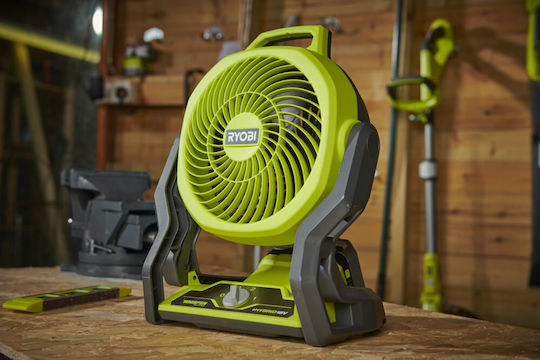 Ryobi Rf18-0 Portable Battery Fan 18v One+ 7.5" Without Battery-Charger