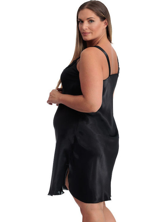 Jasmin Summer Women's Nightdress Black