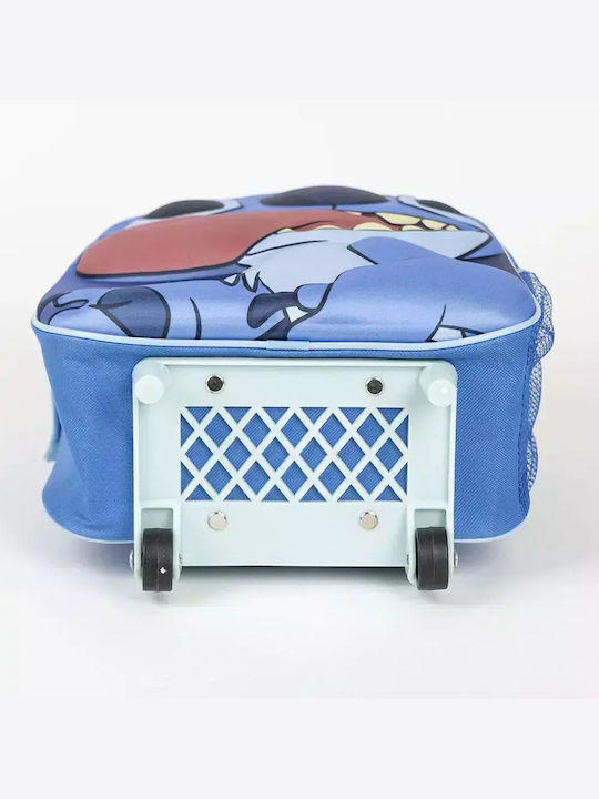Logigraf Schulranzen Trolley Grundschule Blau mit Flaschenhalter