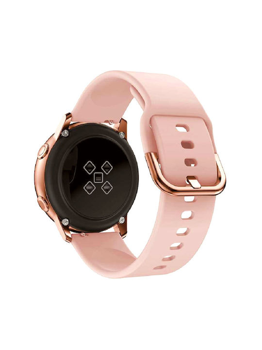 Spacecase Λουράκι Σιλικόνης Ροζ (Galaxy Watch 42mm)