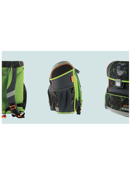 Herlitz School Backpack for Elementary Multicolour with Water Bottle Holder 16L