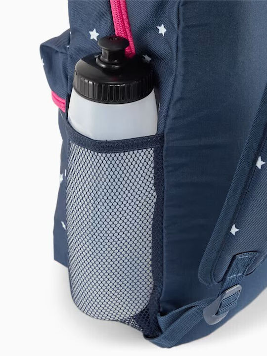 PUMA Phase School Bag Backpack Junior High-High School Blue with Water Bottle Holder 22Liters