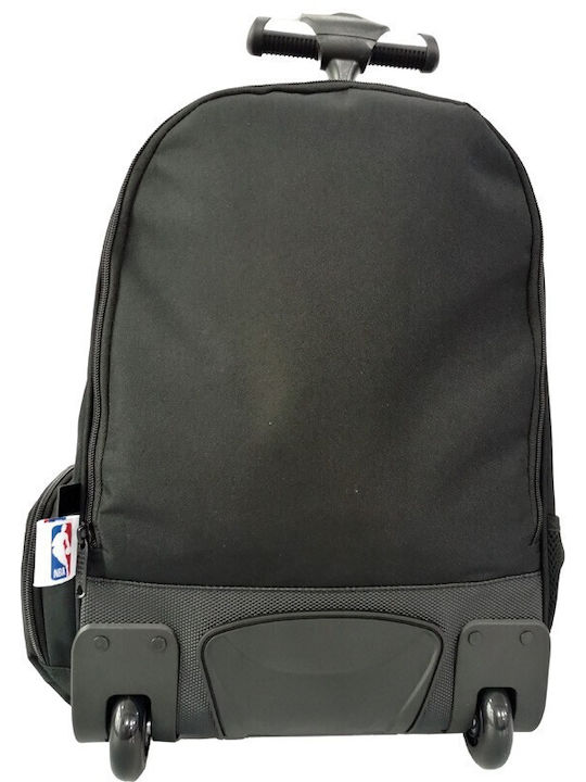 NBA School Trolley Bag for Elementary with Water Bottle Holder Red 30L 33 x 28 x 48cm