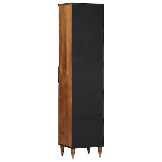 vidaXL Ντουλάπι Μπάνιου 38x33x160cm Καφέ