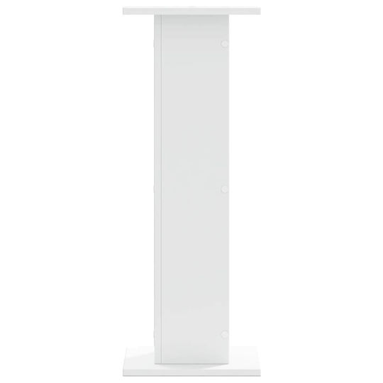 vidaXL Βάση Ηχείων PA ύψους 30-30cm σε Λευκό Χρώμα
