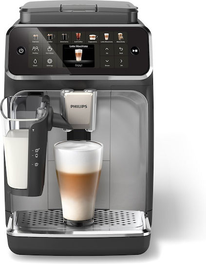 Philips Lattego 1500W Налягане 15бар за капучино с мелачка Сребриста
