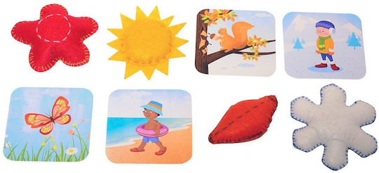 Joc de Societate Discover the Seasons pentru 2-4 Jucători 3+ Ani Chalk & Chuckles
