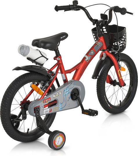 Byox Bicycle 16" Kids Bicycle City Red