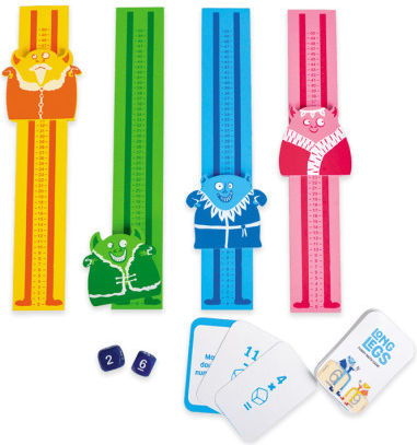Joc de Societate Math Game pentru 2-4 Jucători 6+ Ani Chalk & Chuckles