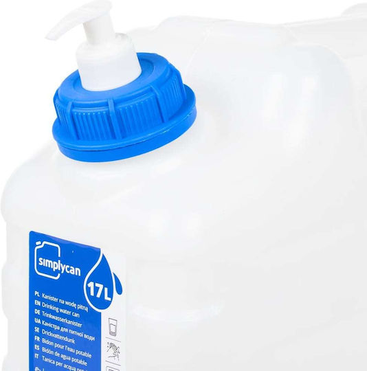 vidaXL 155044 Plastikkanister mit Ausgießer 17Es