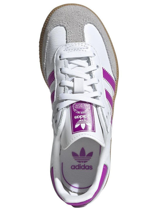 adidas Samba Kids Sneakers Cloud White / Purple Burst / Gum