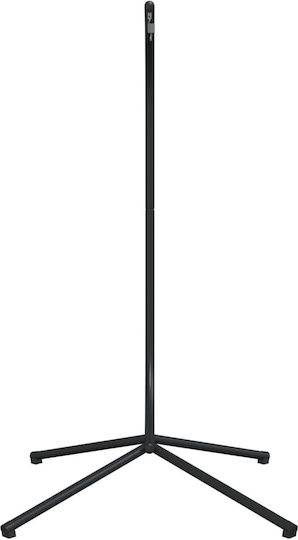 vidaXL Metallische Hängemattenständer Schwarze 104x100x197cm