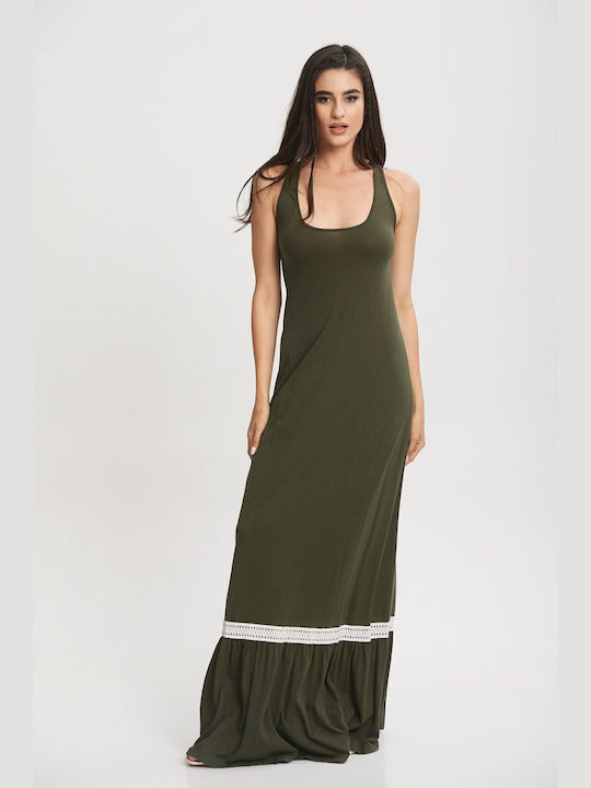 Olala Maxi Kleid Grün