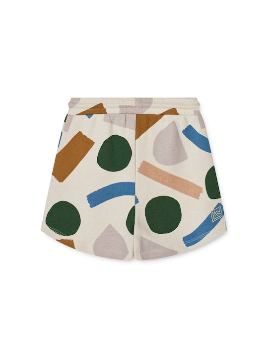 Liewood Kids Shorts/Bermuda Fabric Gram Paint Stroke/sandy