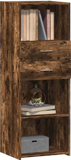 Brown Bookcase 45x42.5x124cm