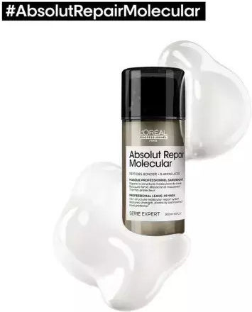 L'Oréal Professionnel Absolut Repair Molecular Hair Mask for Repairing with Peptides 100ml