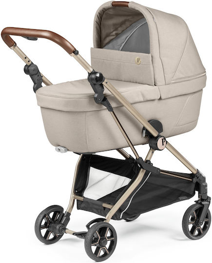 Peg Perego Vivace Astral Adjustable Baby Stroller Suitable for Newborn Beige 9.4kg