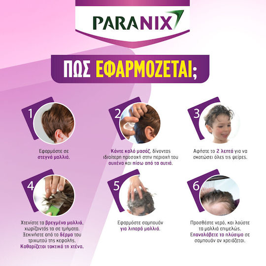Paranix Lice Treatment Comb Spray for Kids 95ml