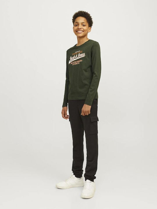 Jack & Jones Kids Blouse Long Sleeve Green Established