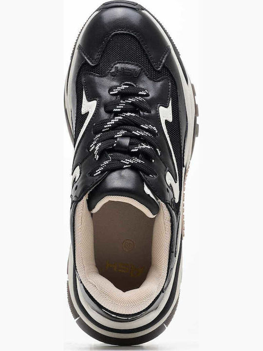Addict Combo Γυναικεία Chunky Sneakers Μαύρα