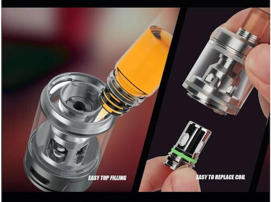 Eleaf Атомайзер за Електронни Цигари 4мл Сребрист