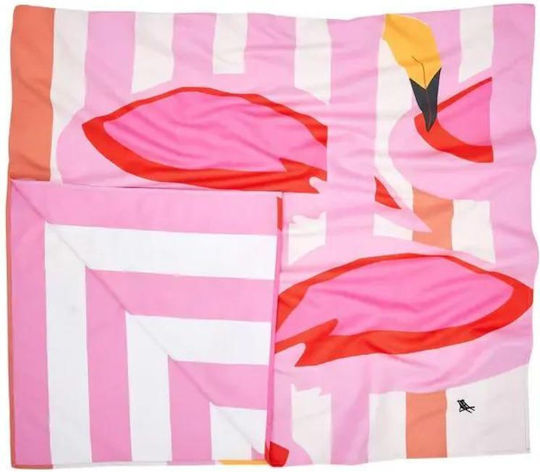 Dock & Bay Kinder-Strandtuch Rosa