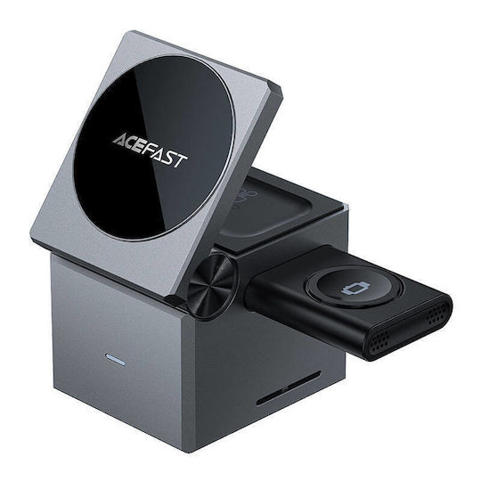 Acefast Wireless Charger (Qi Pad) 15W Gray (E18)