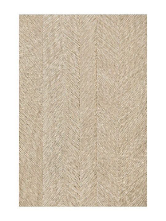 Wooden Forest Bedroom Chest of Drawers With 3 Drawers Beige 106x38x81cm