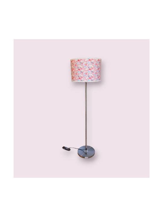 Oxygen Flowers Floor Lamp H165cm. with Socket for Bulb E27 Pink