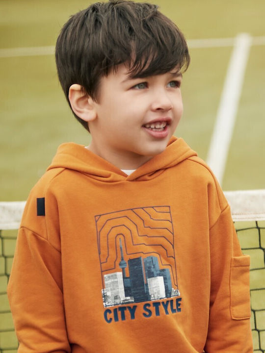 Mayoral Kids Sweatshirt Orange