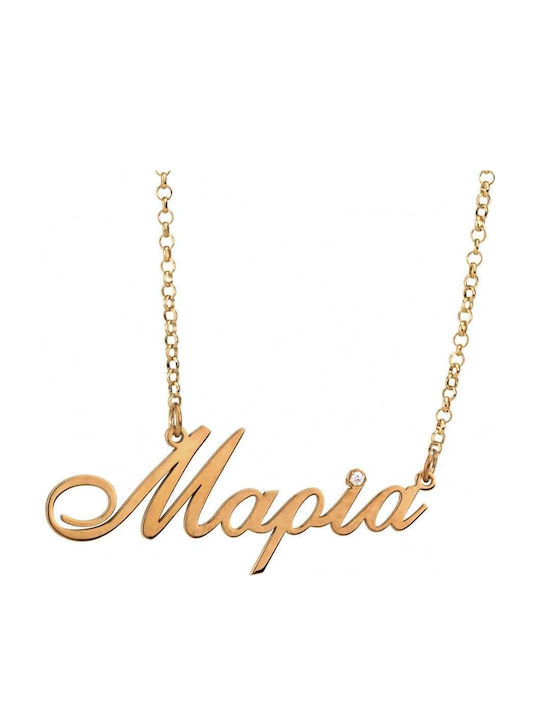 Goldsmith Κολιέ από Επιχρυσωμένο Ασήμι Goldsmith Κολιέ από Επιχρυσωμένο Ασήμι