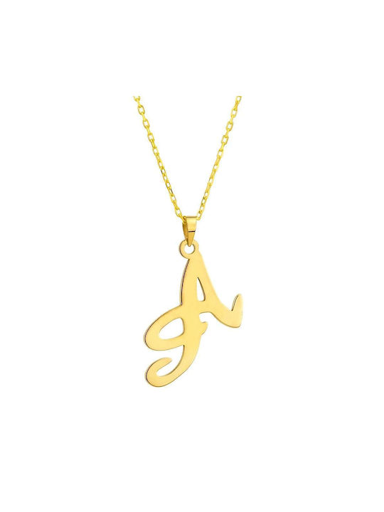 Goldsmith Necklace Monogram from Silver